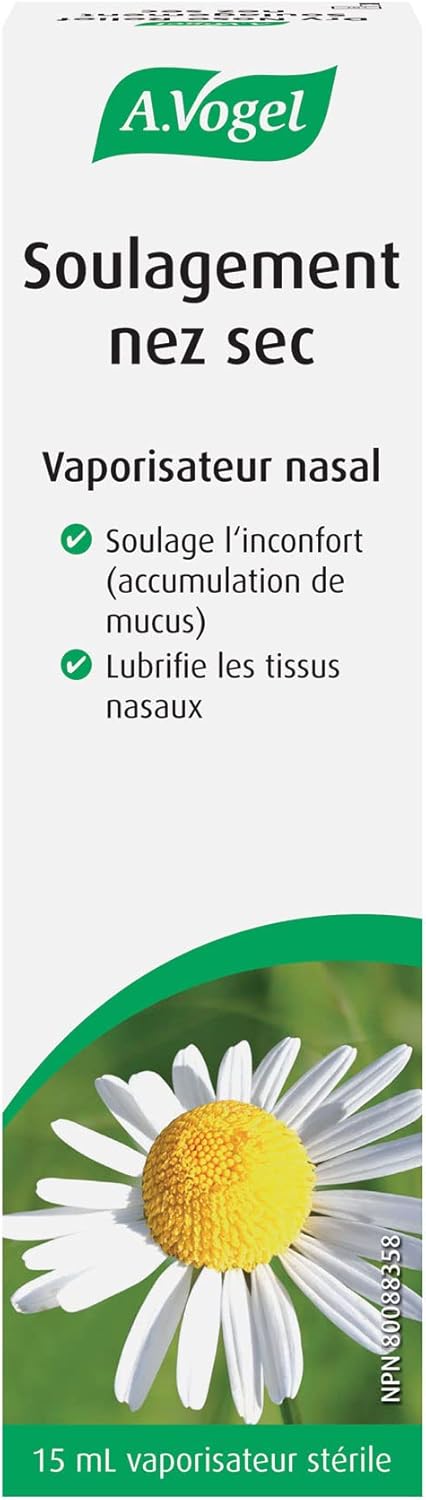 Dry Nose Relief by A. Vogel® – Nasal Moisturizing & Hydration Support | 15 mL