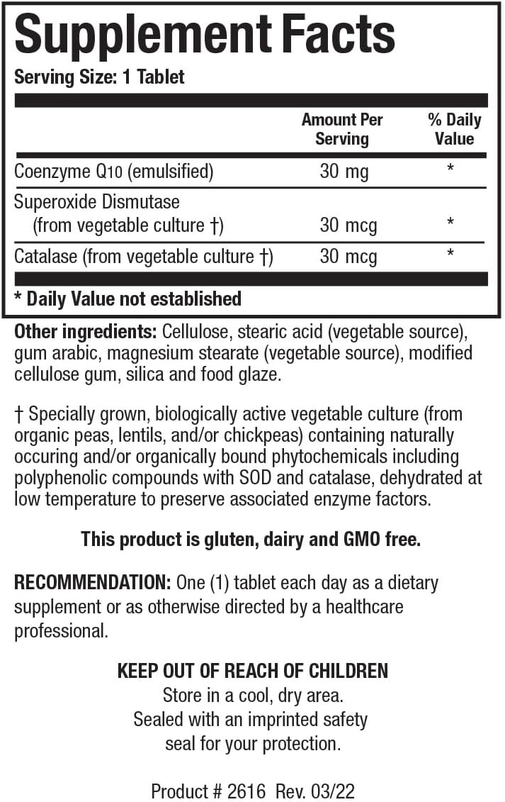 CoQ-Zyme 30™ | Biotics Research® | 60 Tablets