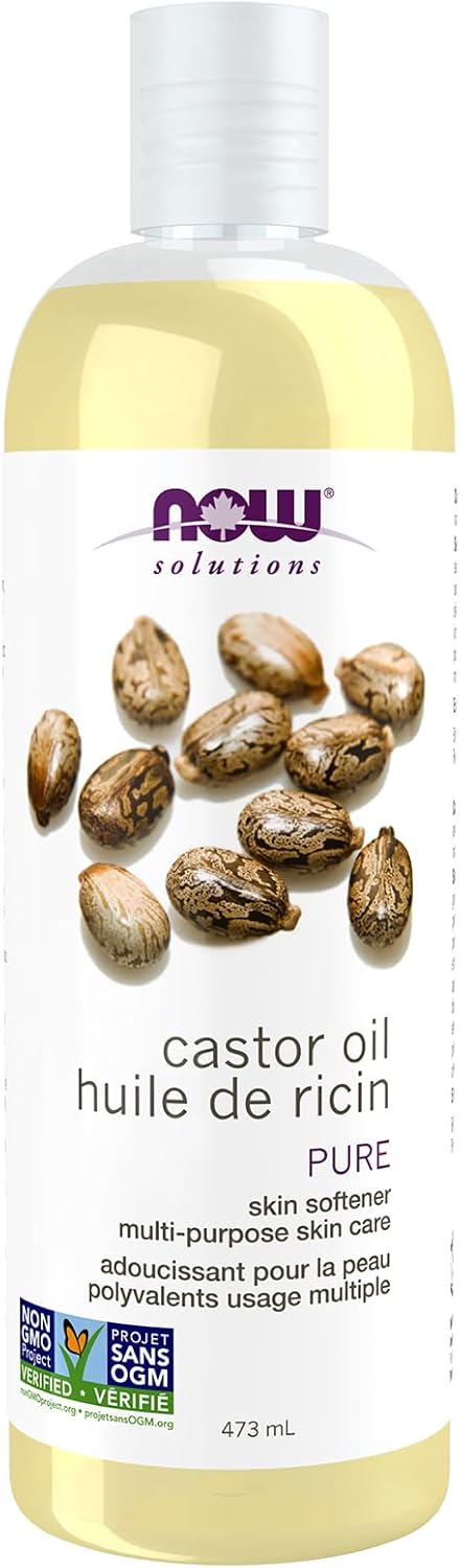 Castor Oil, Expeller Pressed | NOW® | 118 or 473 mL