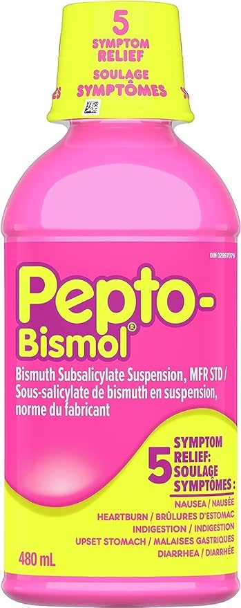 Pepto Original Liquid | Pepto Bismol® | 115m, 230, 480 mL