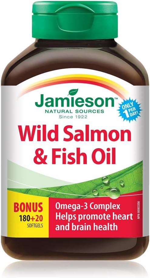 Wild Salmon & Fish Oils | Jamieson™ | 200 or 280 Softgels