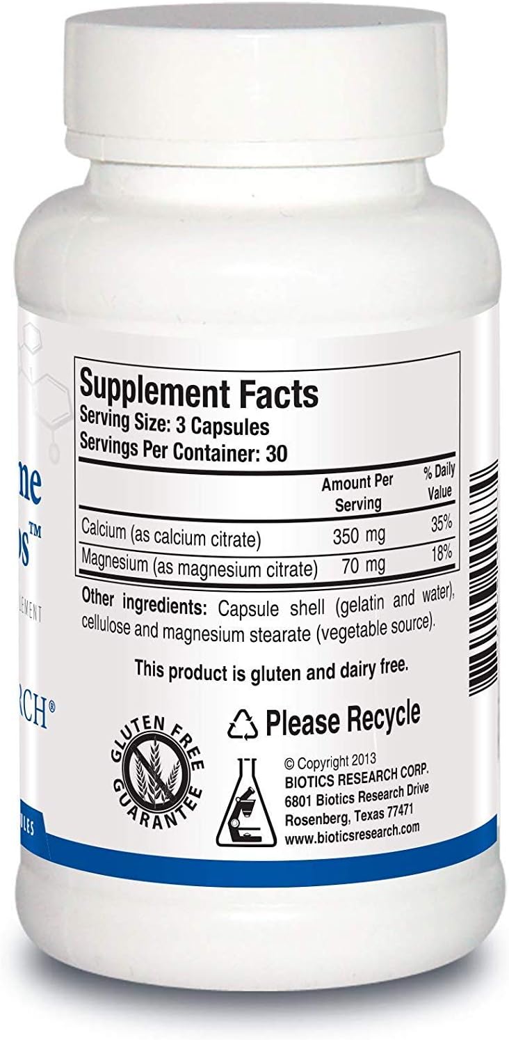 Ca/Mg-Zyme Caps | Biotics Research® | 90 Capsules