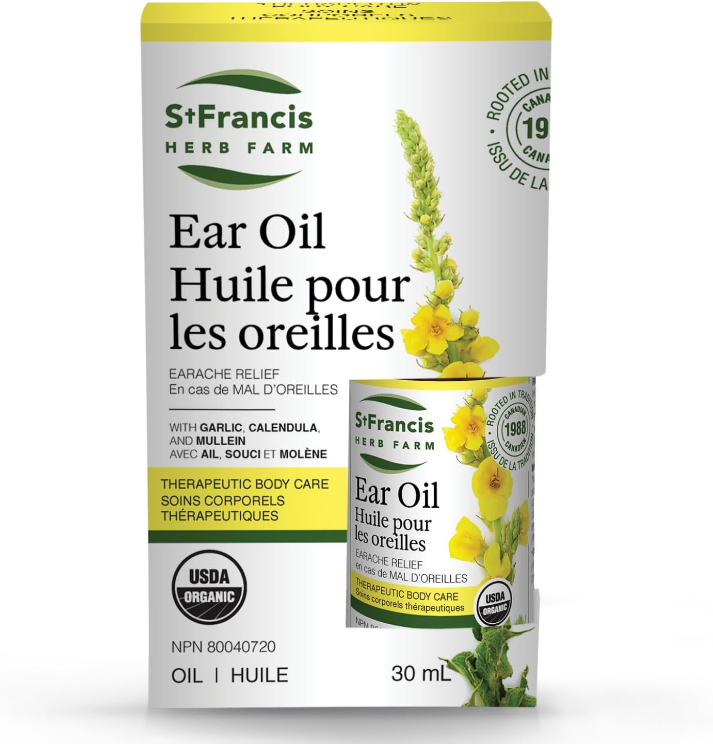 Ear Oil | St. Francis Herb Farm | 30 mL