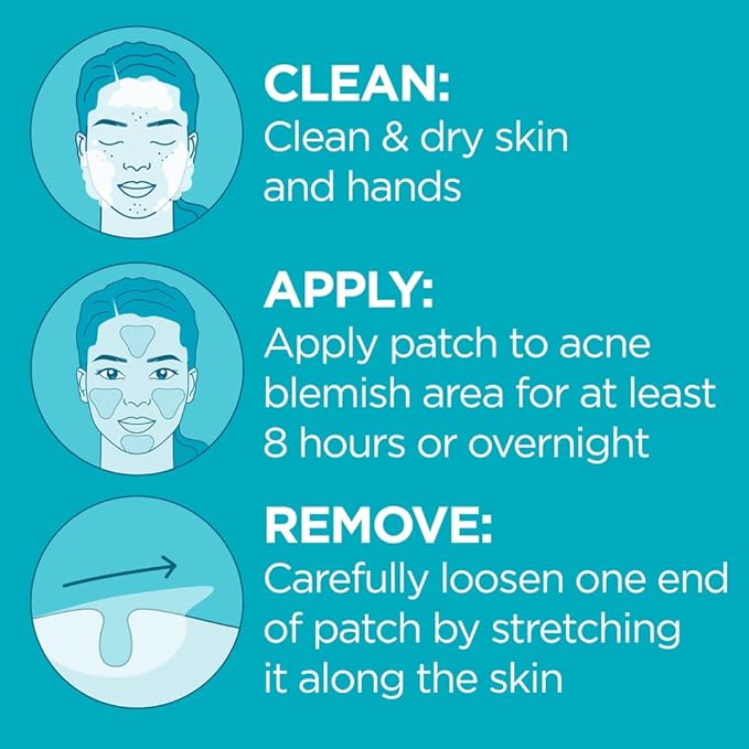 HYDRO SEAL™ Non-Medicated Hydrocolloid Acne Blemish Patches | BAND-AID® | 7 Count