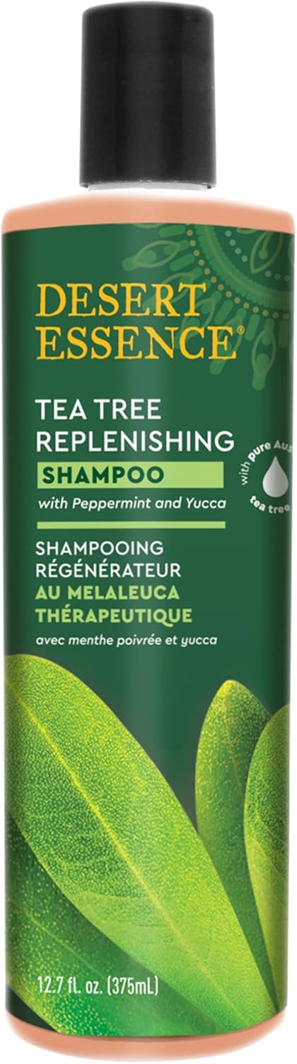 Tea Tree Oil Replenishing Shampoo | Desert Essence® | 375 mL