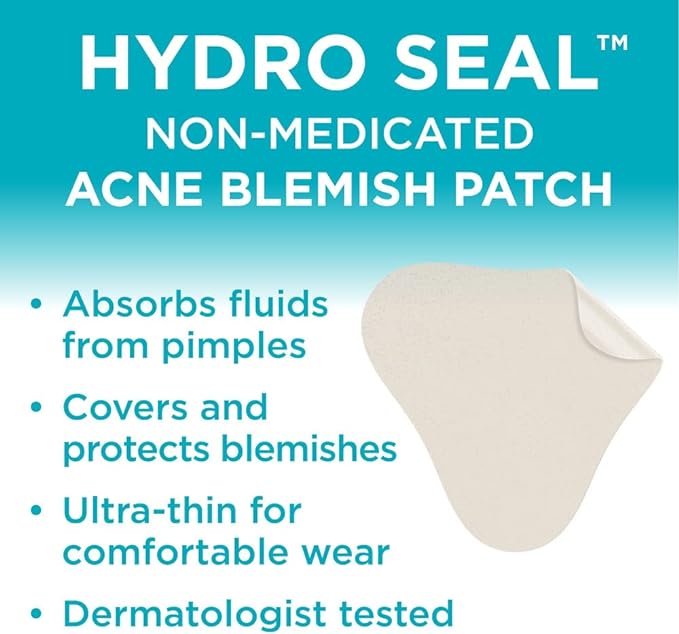 HYDRO SEAL™ Non-Medicated Hydrocolloid Acne Blemish Patches | BAND-AID® | 7 Count