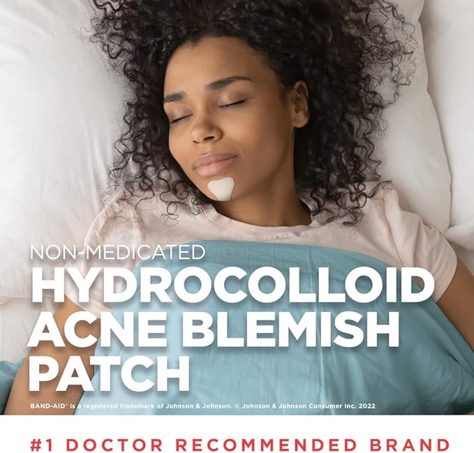 HYDRO SEAL™ Non-Medicated Hydrocolloid Acne Blemish Patches | BAND-AID® | 7 Count