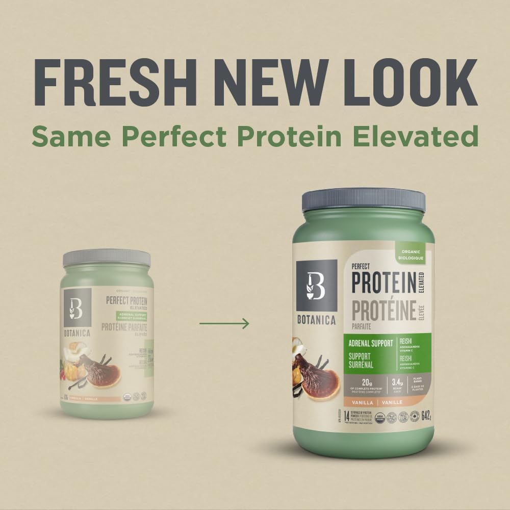 Perfect Protein Elevated - Adrenal Support | Botanica® | 642 g
