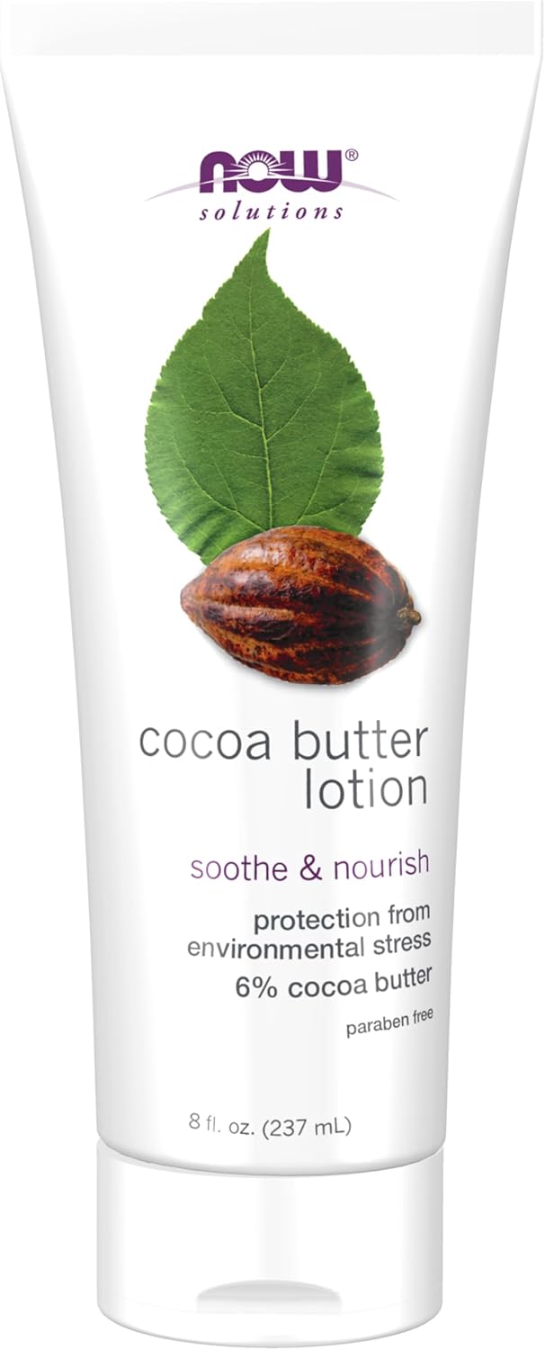 Cocoa Butter Lotion | NOW® | 237 mL