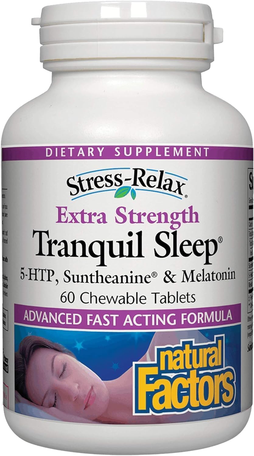 Tranquil Sleep® Extra Strength | Natural Factors® | 60 Tablets