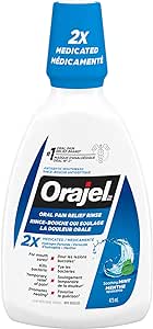 Oral Pain Relief Antiseptic Rinse | Orajel™ | 473 mL