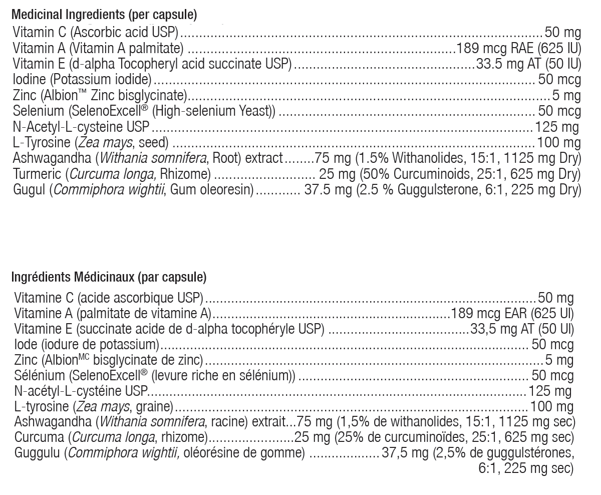 Thyrotain | Ortho Molecular | 120 Capsules