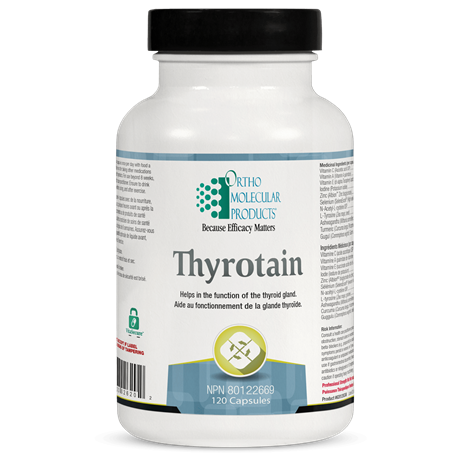 Thyrotain | Ortho Molecular | 120 Capsules