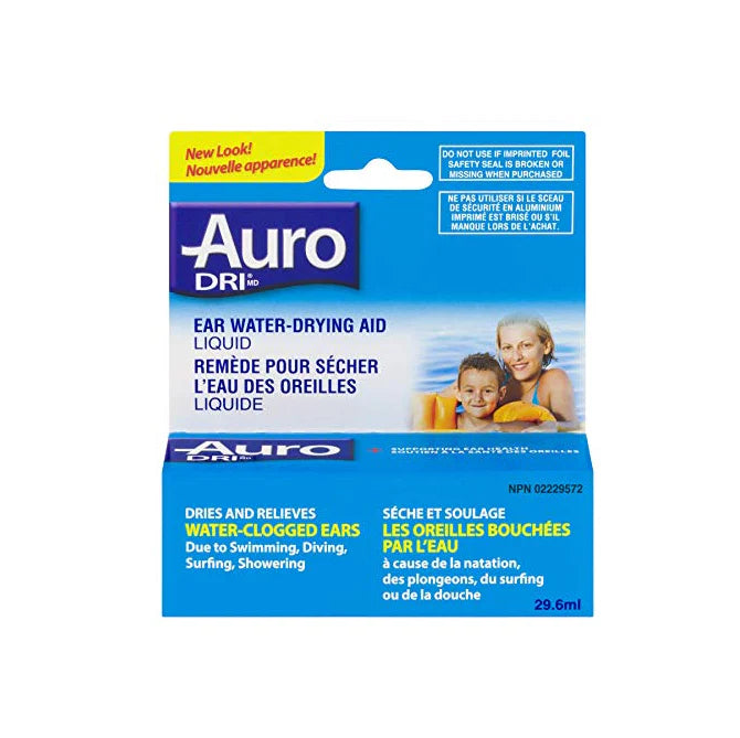 Ear Water-Drying Aid Liquid | Auro-Dri® | 29.6 mL