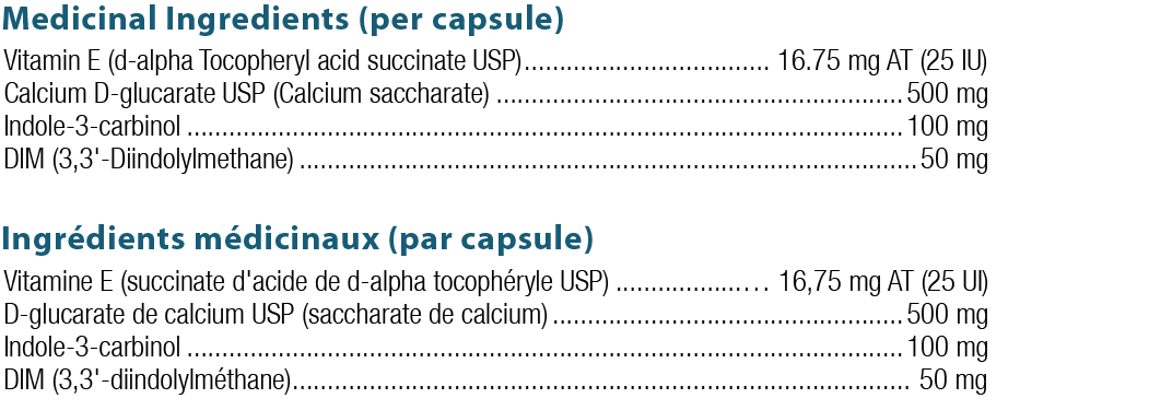 CDG EstroDIM® | Ortho Molecular | 60 Capsules