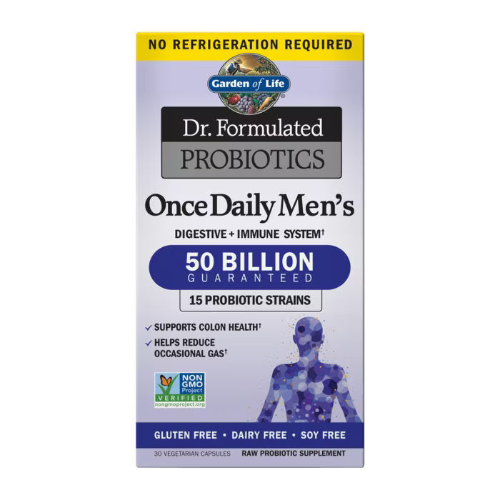 Once Daily Men's Shelf-Stable | Garden of Life® | 30 Capsules