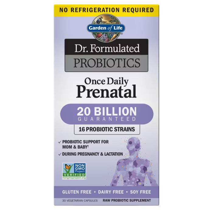 Once Daily Prenatal Shelf Stable | Garden of Life® | 30 Capsules
