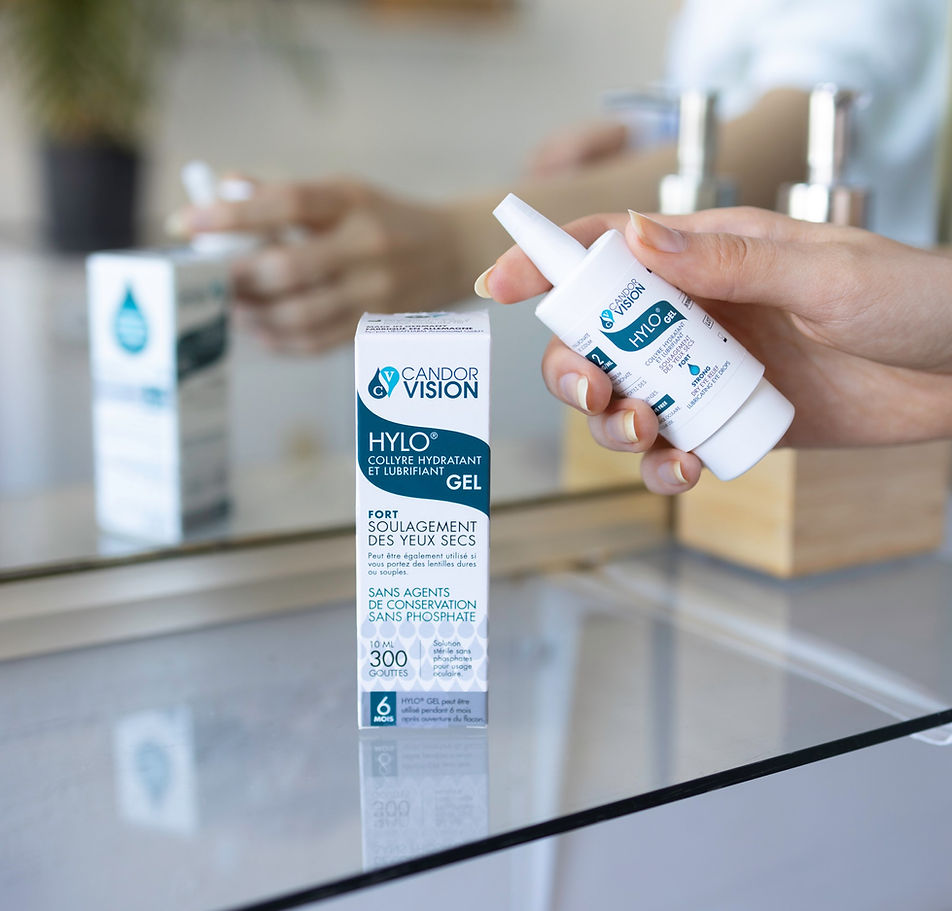 HYLO GEL® by CandorVision™ – Intensive Dry Eye & Lubrication Support | 5 mL or 10 mL