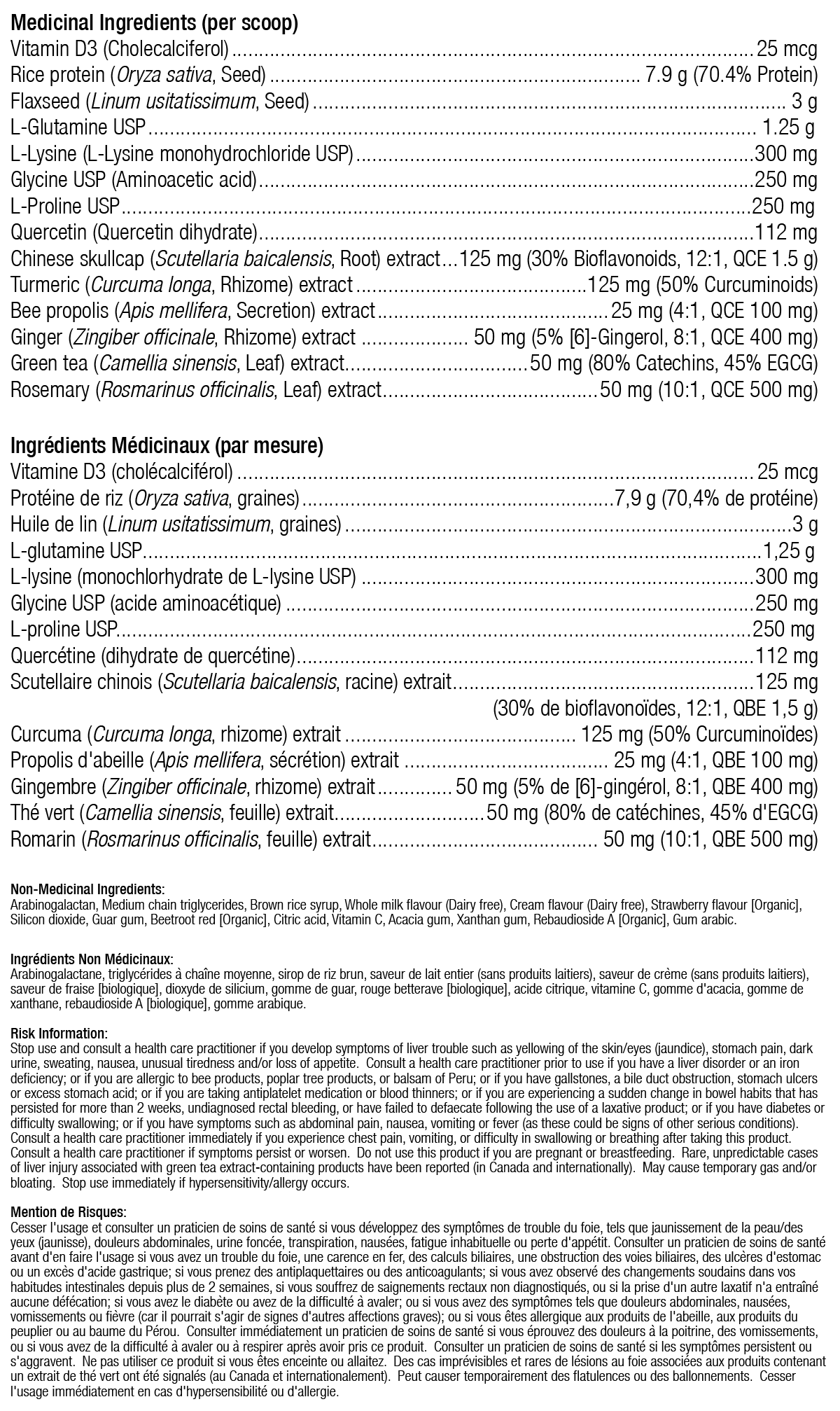 InflammaCORE Strawberry | Ortho Molecular | 725.2 g