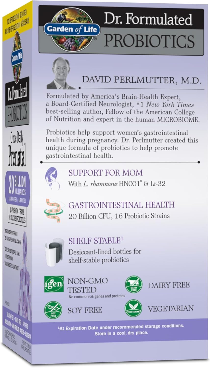 Once Daily Prenatal Shelf Stable | Garden of Life® | 30 Capsules