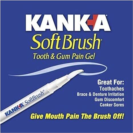 SoftBrush® Tooth & Gum Pain Gel | Kank-A® | 0.07 oz. (2.0 g)