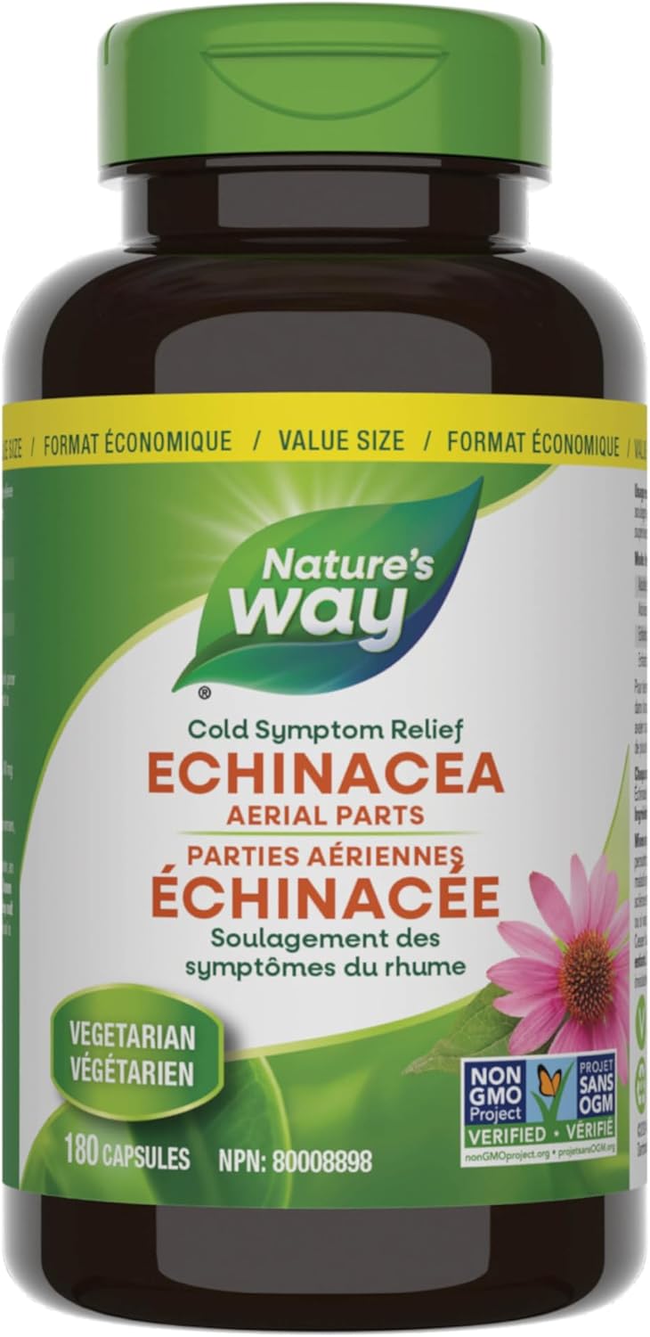 Echinacea Herb | Nature's Way® | 100 OR 180 Capsules