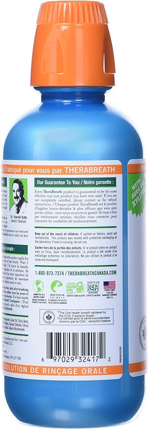 Oral Rinse - Icy Mint  | TheraBreath® | 473ml (16 oz)