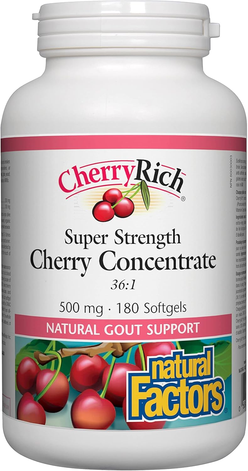 Cherry Concentrate | Natural Factors® | 90 or 180 Softgels