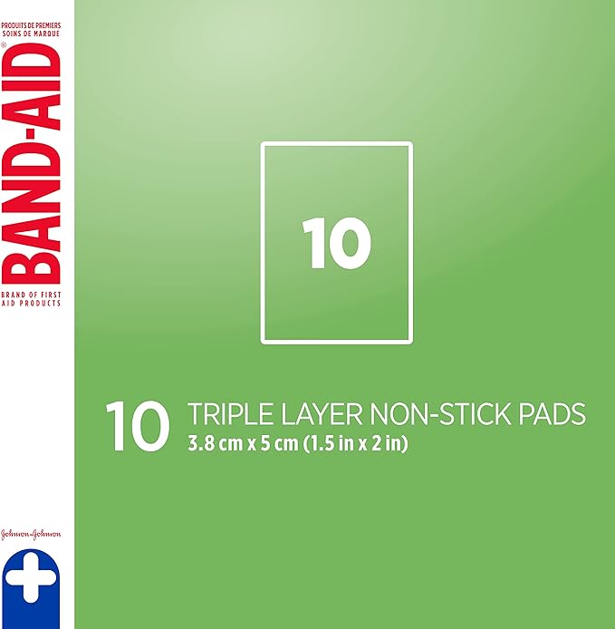 Hurt-Free® Non-Stick Pads | Band-Aid® | 10 Count