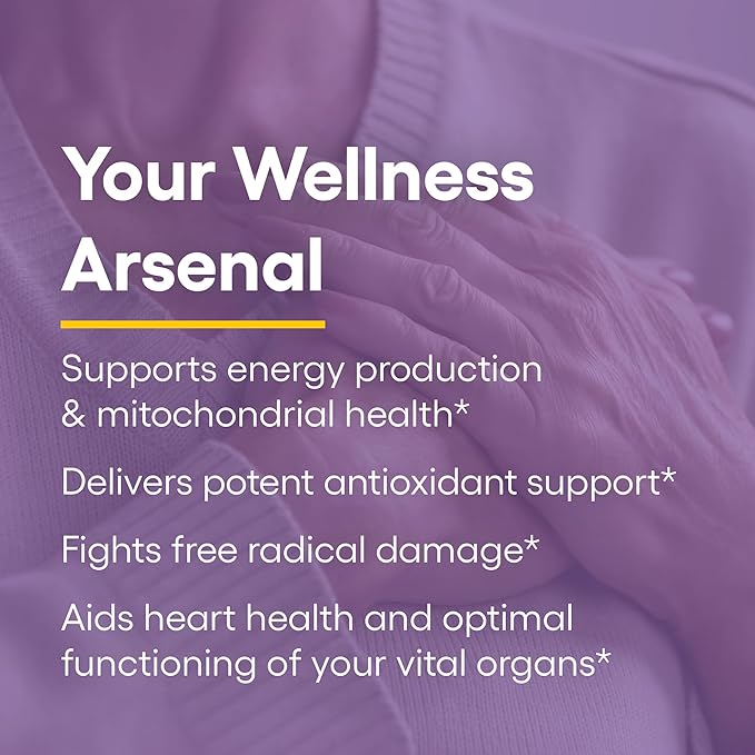 Ubiquinol Active CoQ10 100 mg by Natural Factors® – Cardiovascular & Cellular Energy Support | Softgels