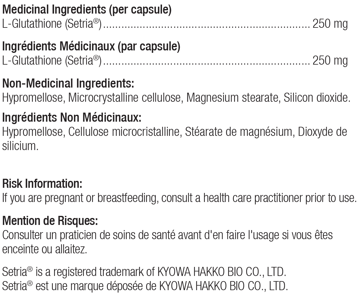 L-Glutathione by Ortho Molecular® – Antioxidant & Cellular Detox Support | 60 Capsules