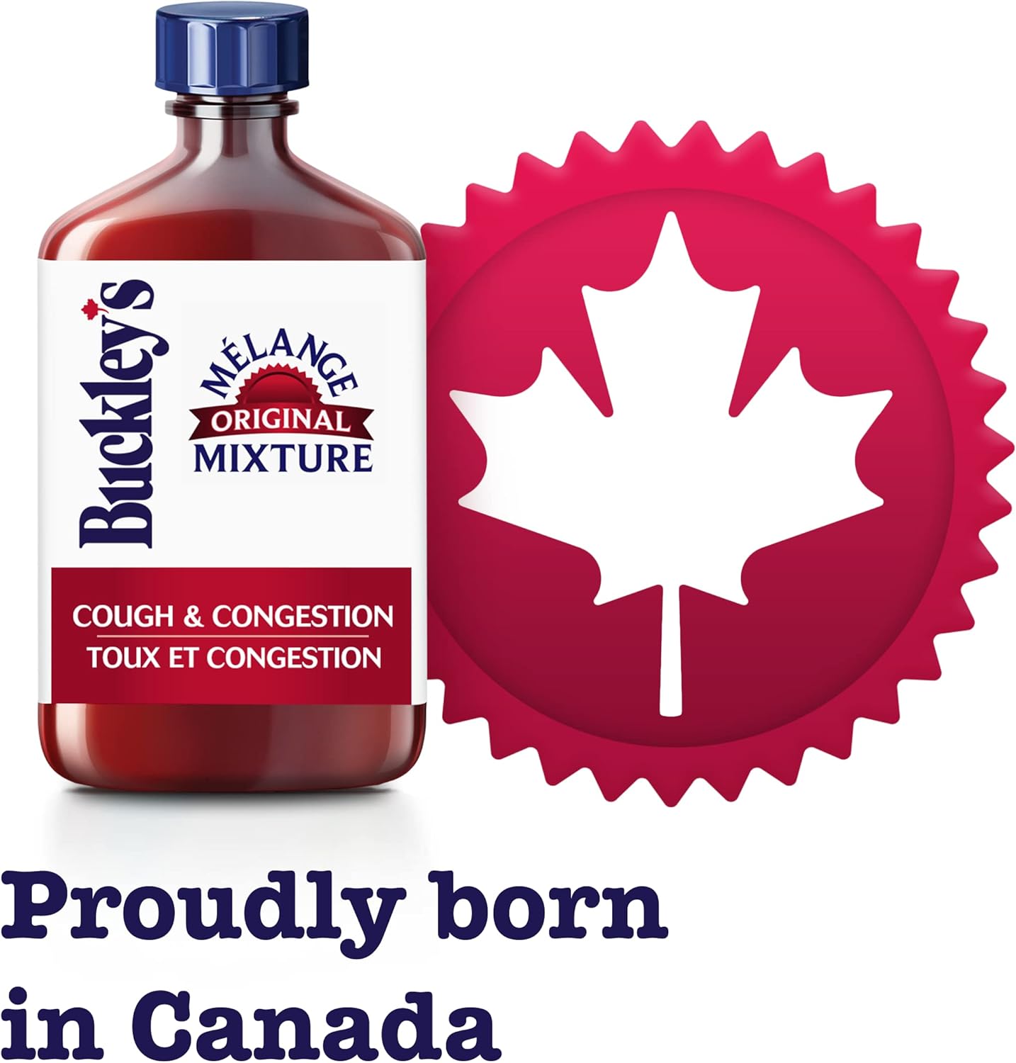 Buckley’s® Original Mixture – Fast Relief for Cough, Congestion & Mucus | 100 mL or 200 mL