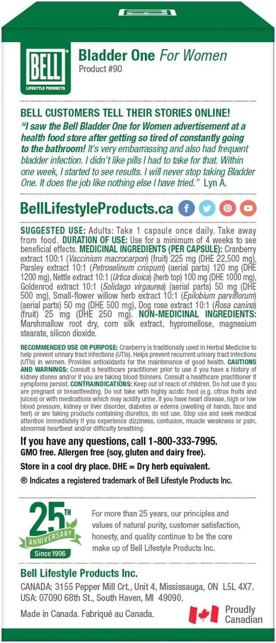 Bladder One for Women | Bell® | 60 Capsules