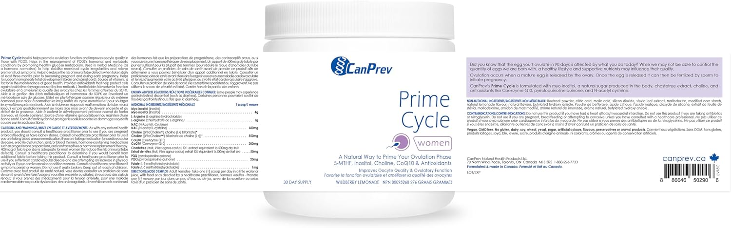 Prime Cycle | CanPrev | 276g Powder