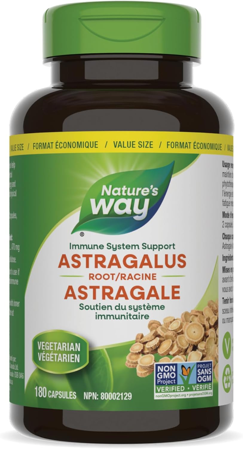 Astragalus Root | Nature's Way Canada | 100 OR 180 Veg Capsules