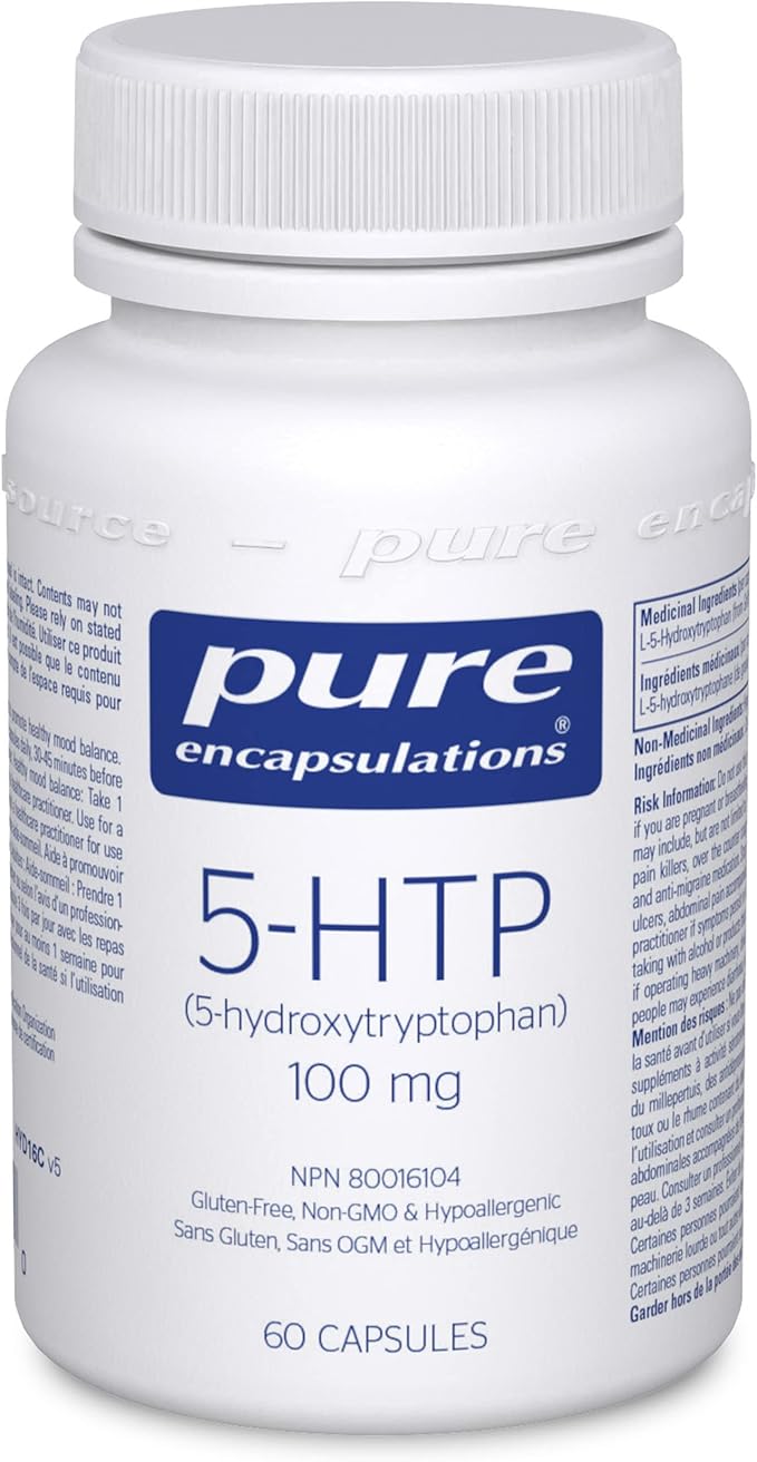 5-HTP SAP 100 mg | Pure Encapsulations® | 60 Vegetable Capsules