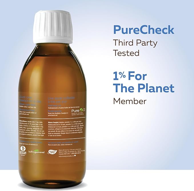 Cod Liver Oil | NutraSea® | 6.8 fl oz (200 mL)