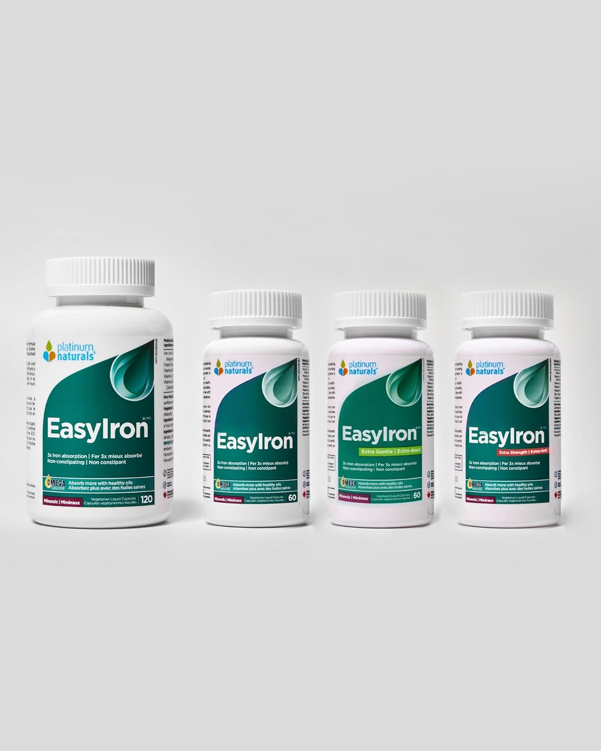 Easy Iron | Platinum Naturals® | 60 or 120 Capsules