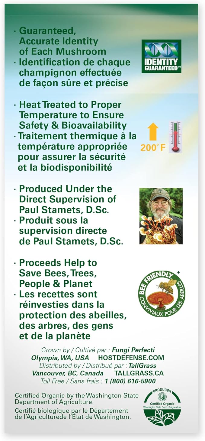 MycoBotanicals® Stress Decompress | Host Defense® Mushrooms™ | 60 Capsules