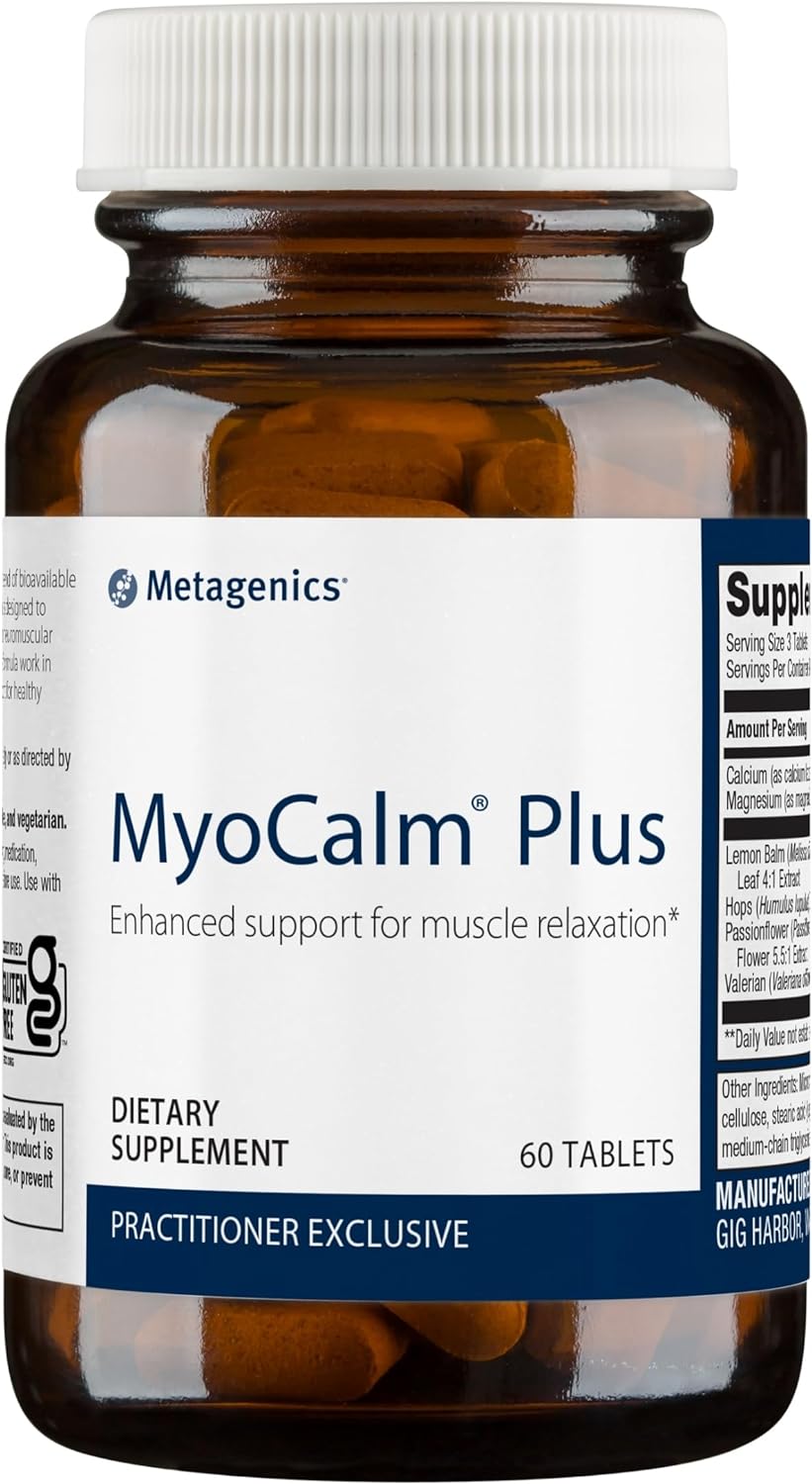 MyoCalm™ Plus | Metagenics® | 60 or 180 Tablets