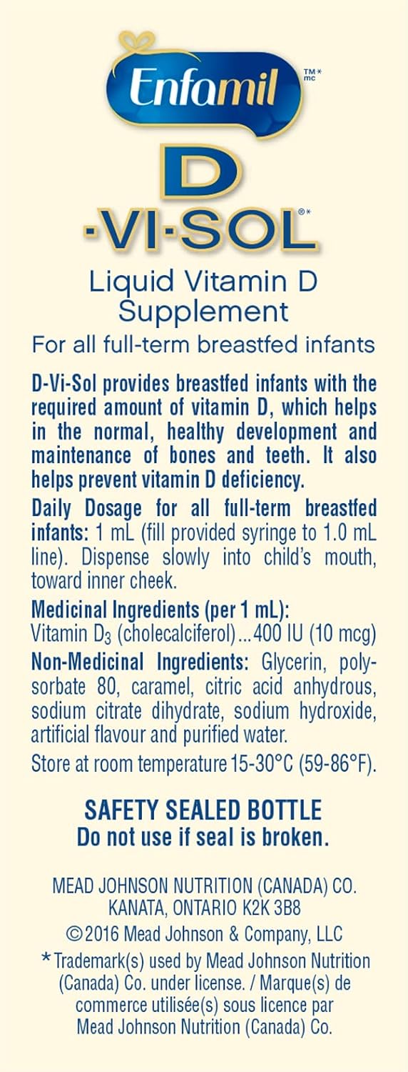 D-Vi-Sol® by Enfamil A+® – Infant Vitamin D Supplement | 50 mL
