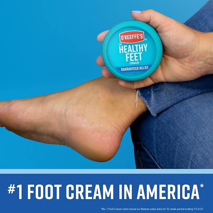 Healthy Feet | O'Keeffe's® | 3.2 oz / 90.7 g Jar (Pack of 1)