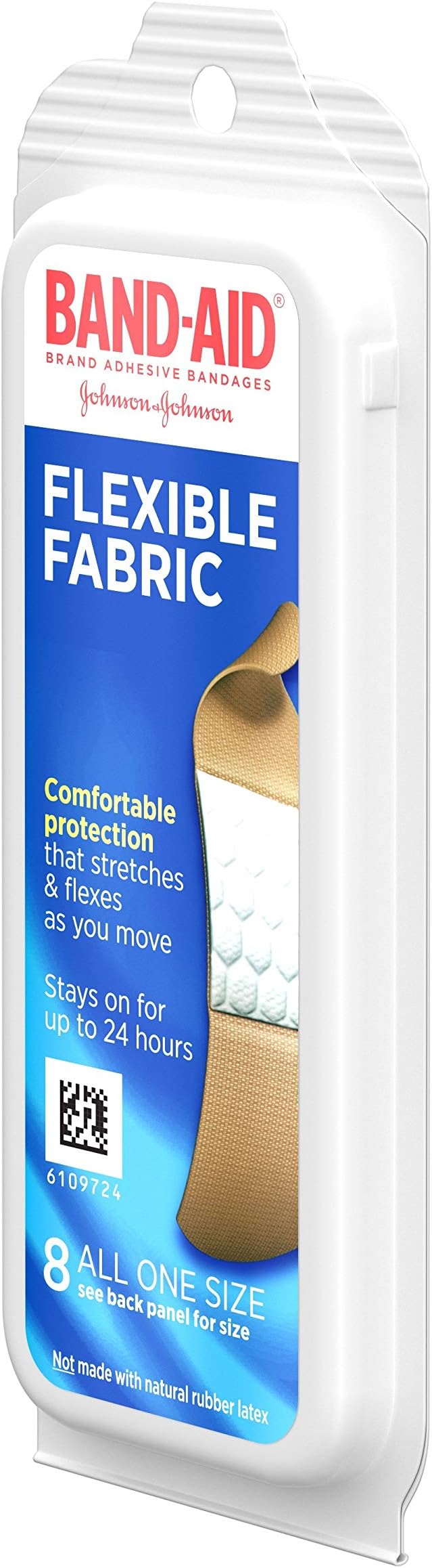Flexible Fabric Bandages Travel Pack | Band-Aid® | 8 Count