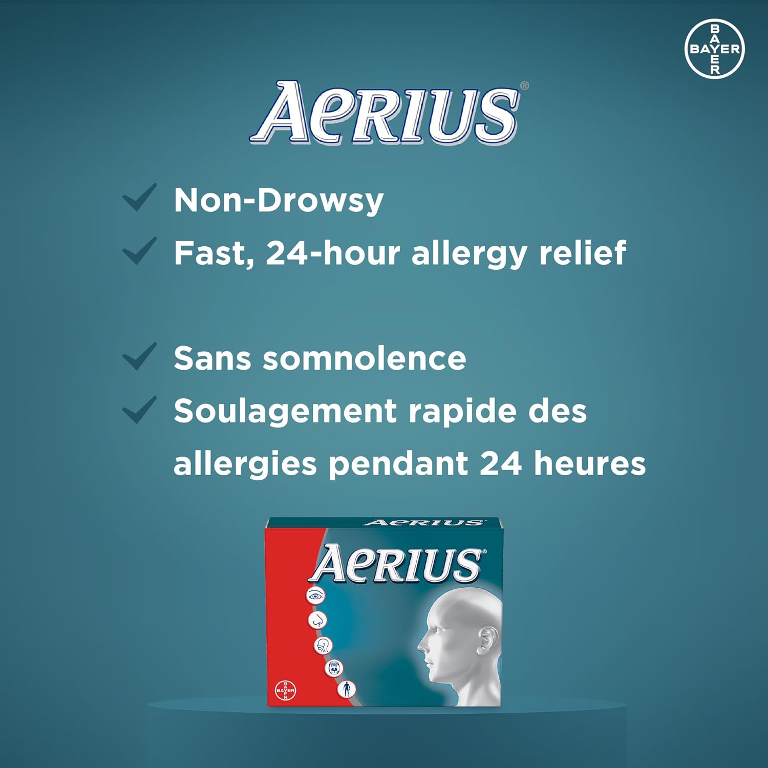 Aerius Allergy 5mg | AERIUS® | Different Size