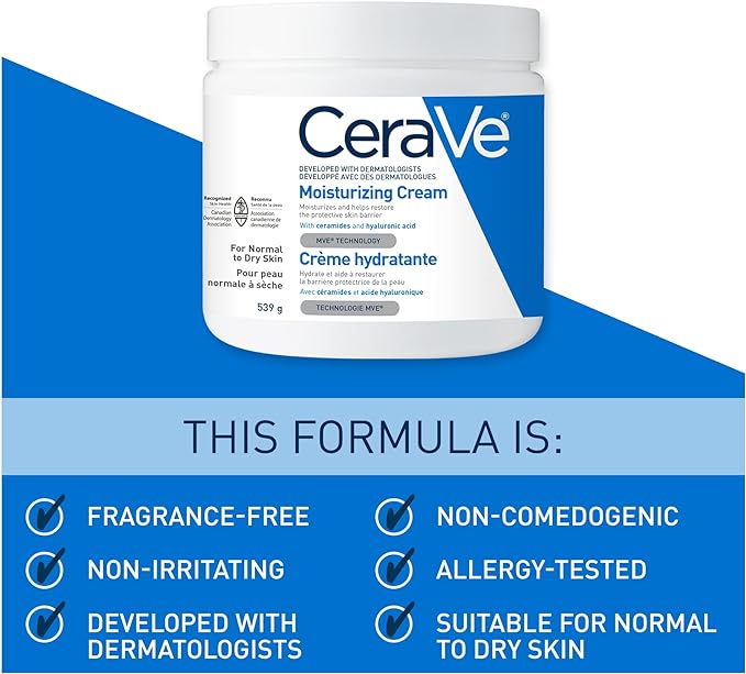 Moisturizing Cream | CeraVe® | Various Sizes