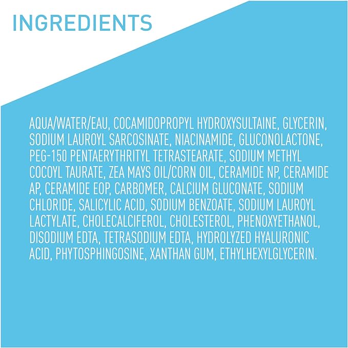 Renewing SA Cleanser | CeraVe® | 237 or 473 mL