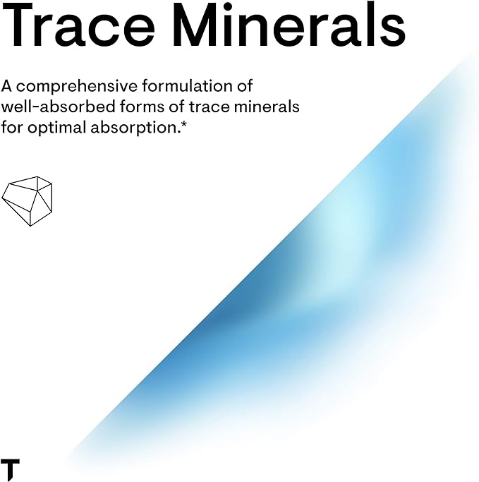 Trace Minerals | Thorne® | 90 Capsules