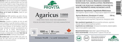 Agaricus 1000™ | Provita | 60 Capsules