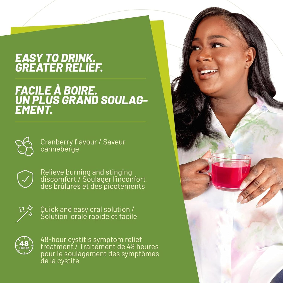 Cystoplus™ Sodium Citrate Powder – Cystitis Burning & Stinging Symptom Relief | 6 × 5.6 g Sachets