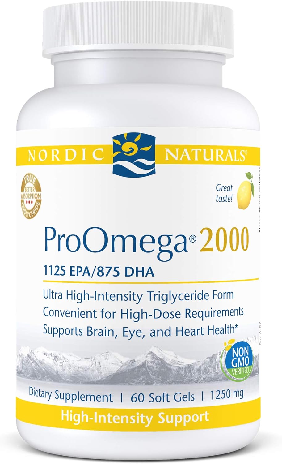 ProOmega® 2000 | Nordic Naturals® | 60 Softgels
